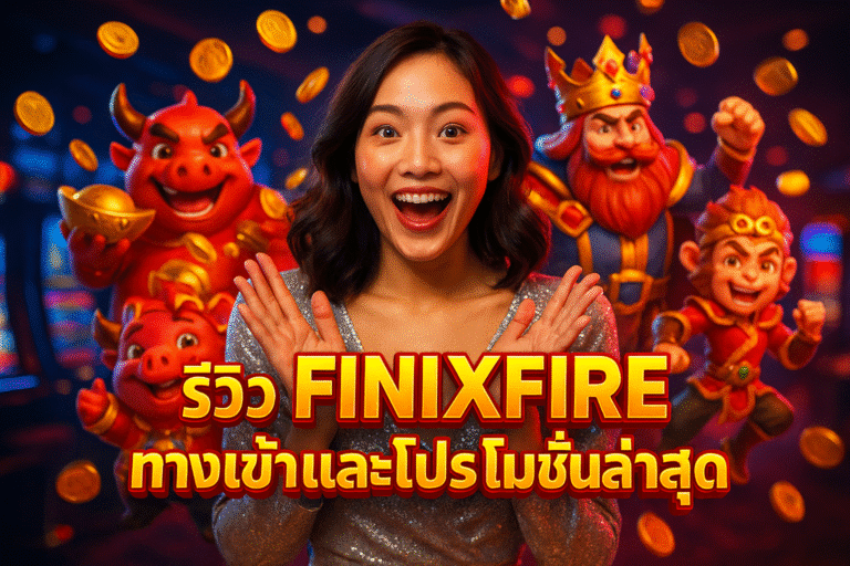 รีวิว FINIXFIRE ทางเข้าและโปรโมชั่นล่าสุด